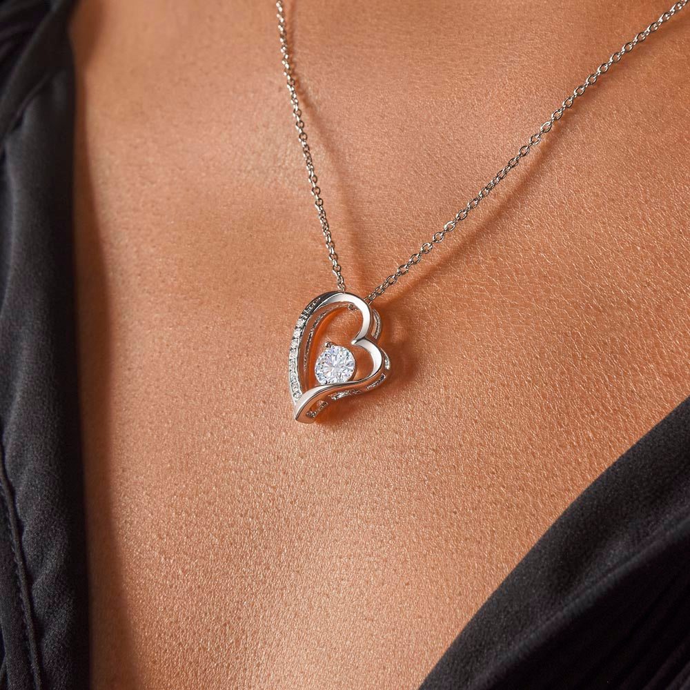 Mother - Nothing Is As Powerful As Your Unconditional Love - Forever Love Necklace