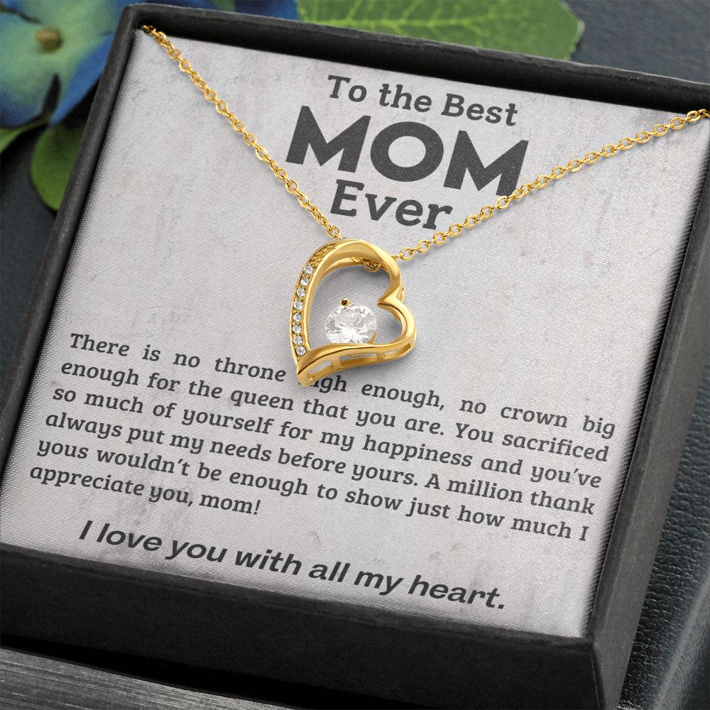 Best mom ever on sale necklace